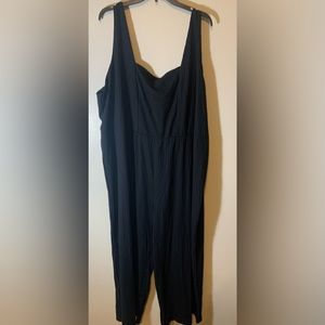 Magnificent black plus size jumpsuit ! Step into style! No zippers!